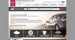 Desktop Screenshot of nissansaltlakeparts.com